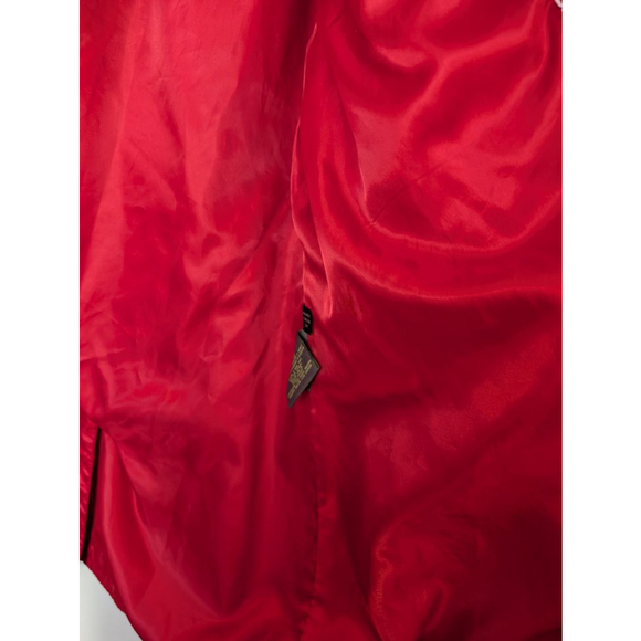 Kenneth Cole Reaction Red Trench Coat Womens XL - Picture 4 of 6